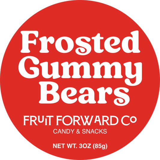 Frosted Covered Gummy Bears